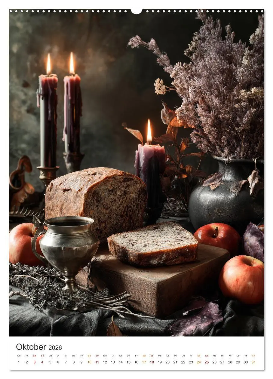Bild: 9783516737875 | Genussmomente (Wandkalender 2026 DIN A2 hoch), CALVENDO Monatskalender