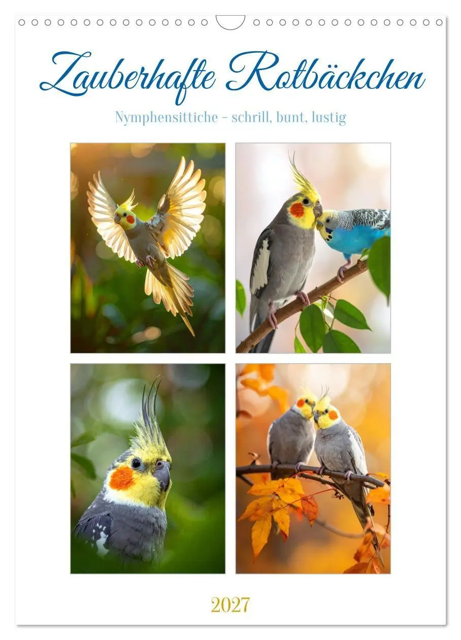 Cover: 9783516807875 | Zauberhafte Rotbäckchen (Wandkalender 2027 DIN A3 hoch), CALVENDO...