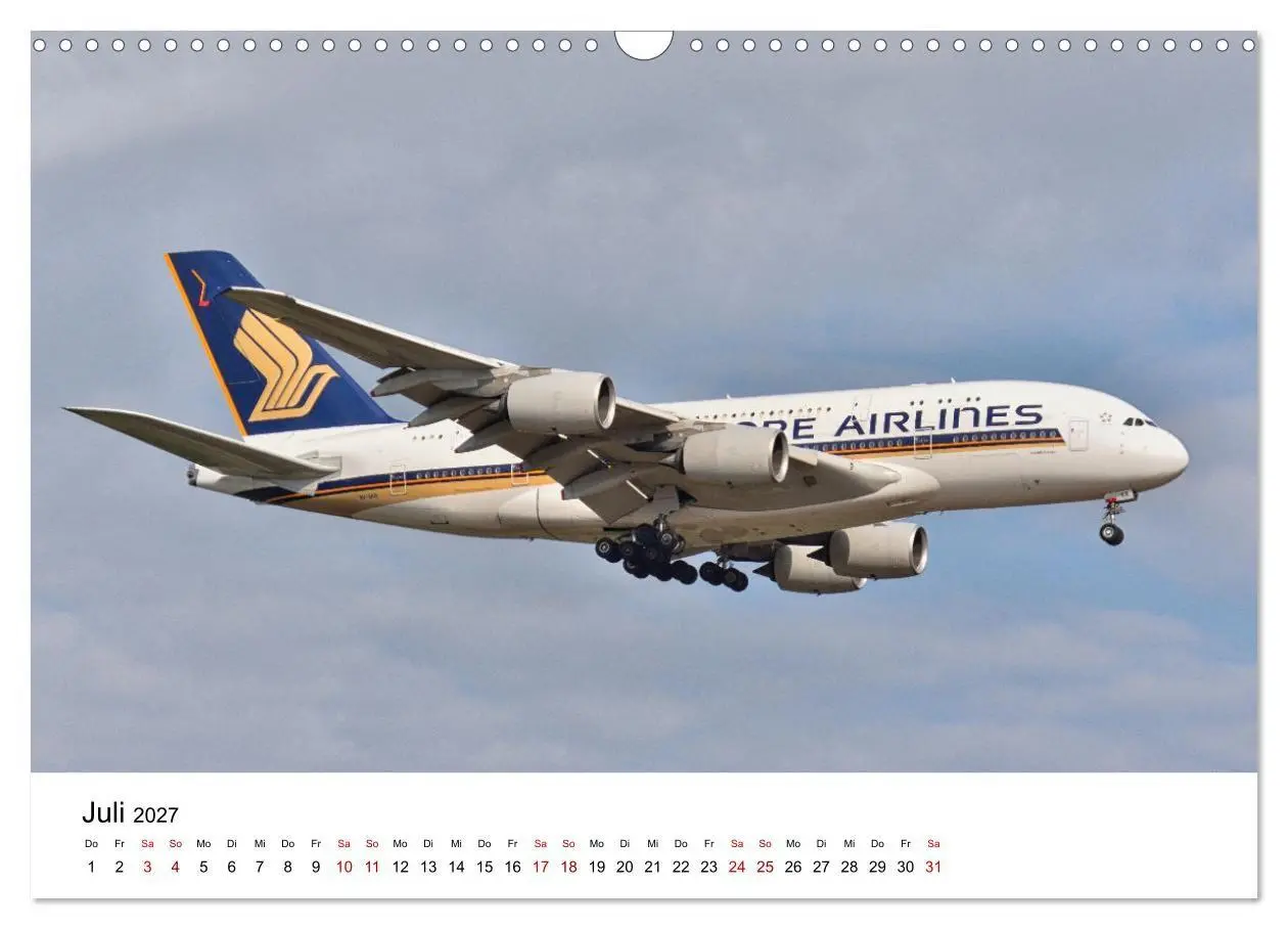 Bild: 9783569377875 | Flugzeuge aller Art (Wandkalender 2027 DIN A3 quer), CALVENDO...