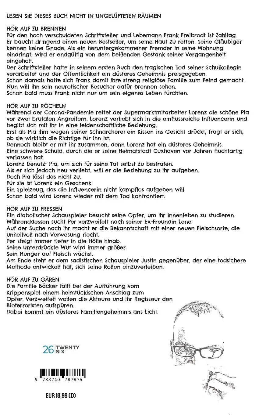 Rückseite: 9783740787875 | Hör auf zu stinken | Matthias Krause | Taschenbuch | 652 S. | Deutsch