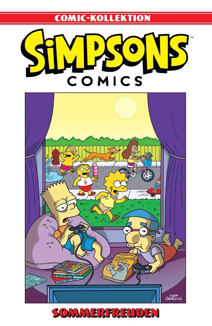 Cover: 9783741607875 | Simpsons Comic-Kollektion | Bd. 12: Sommerfreuden | Matt Groening