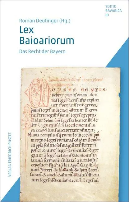 Cover: 9783791727875 | Lex Baioariorum | Das Recht der Bayern | Roman Deutinger | Buch | 2025