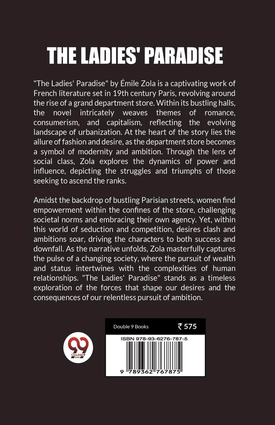 Rückseite: 9789362767875 | The Ladies' Paradise | Emile Zola | Taschenbuch | Englisch | 2024