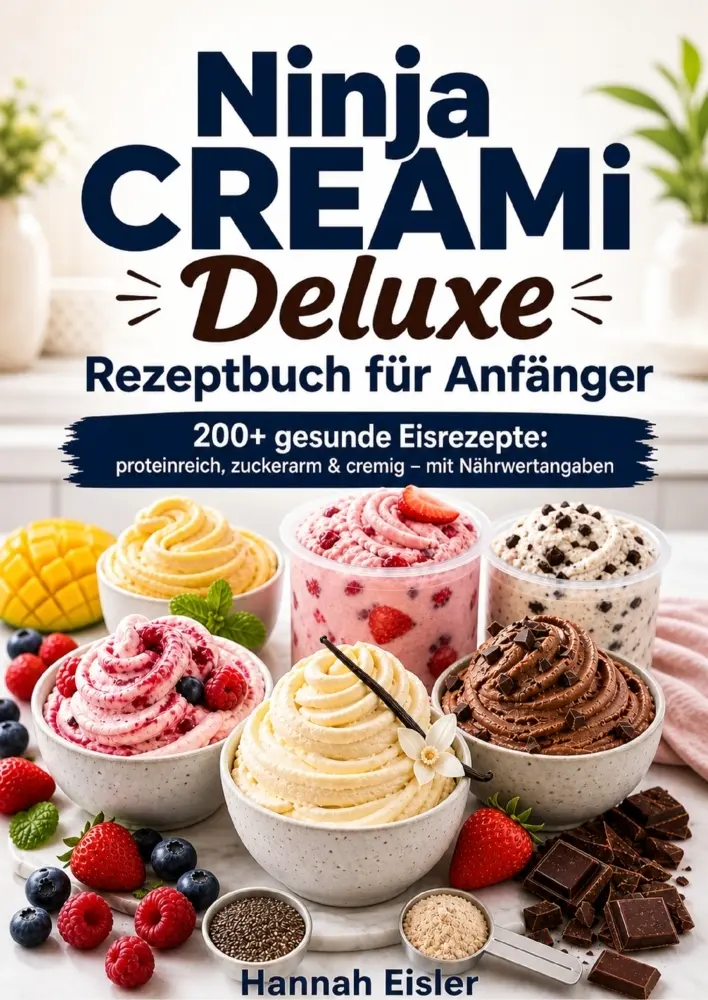 Cover: 9789403897875 | Ninja CREAMi Deluxe Rezeptbuch für Anfänger | Hannah Eisler | Buch