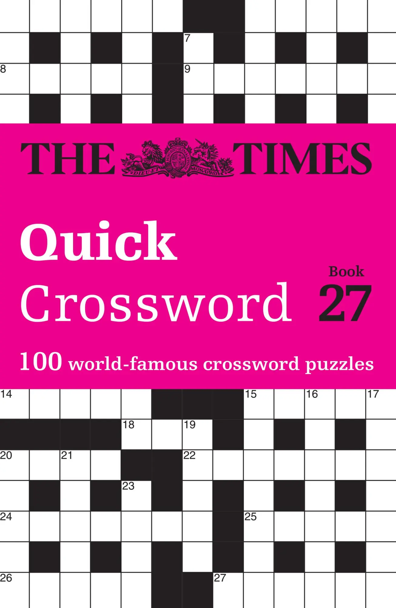 Cover: 9780008537975 | The Times Quick Crossword Book 27 | 100 General Knowledge Puzzles