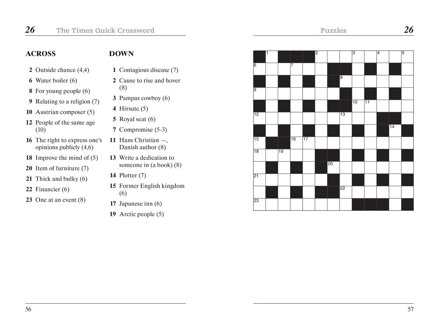 Bild: 9780008537975 | The Times Quick Crossword Book 27 | 100 General Knowledge Puzzles
