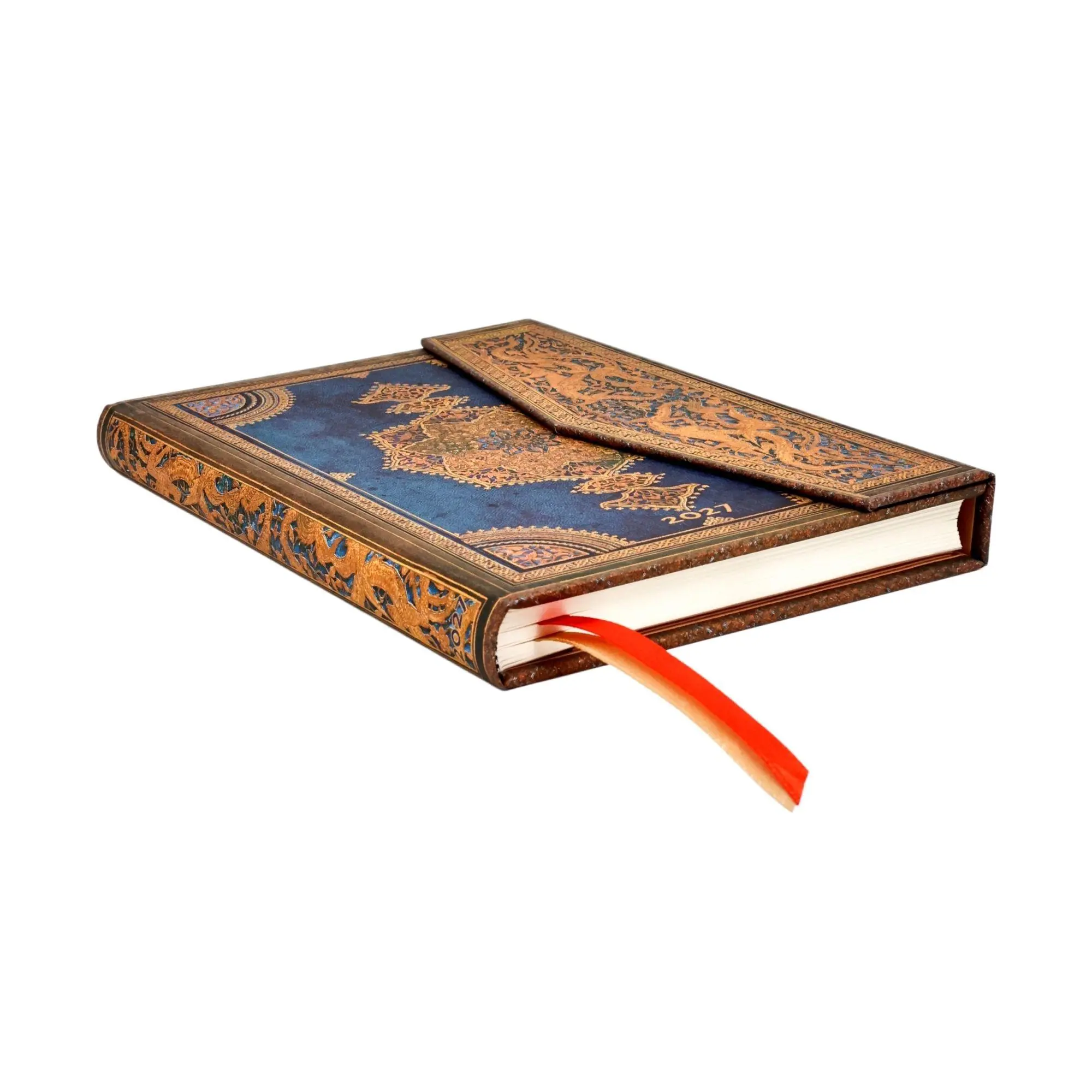 Bild: 9780349717975 | 12-Monatskalender 2027 Safawidisch Indigo Midi Verso | Paperblanks