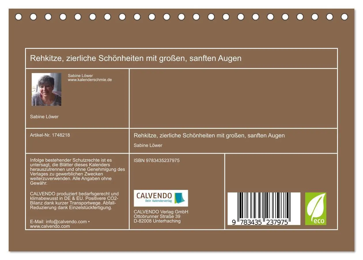 Bild: 9783435237975 | Rehkitze, zierliche Schönheiten mit großen, sanften Augen...