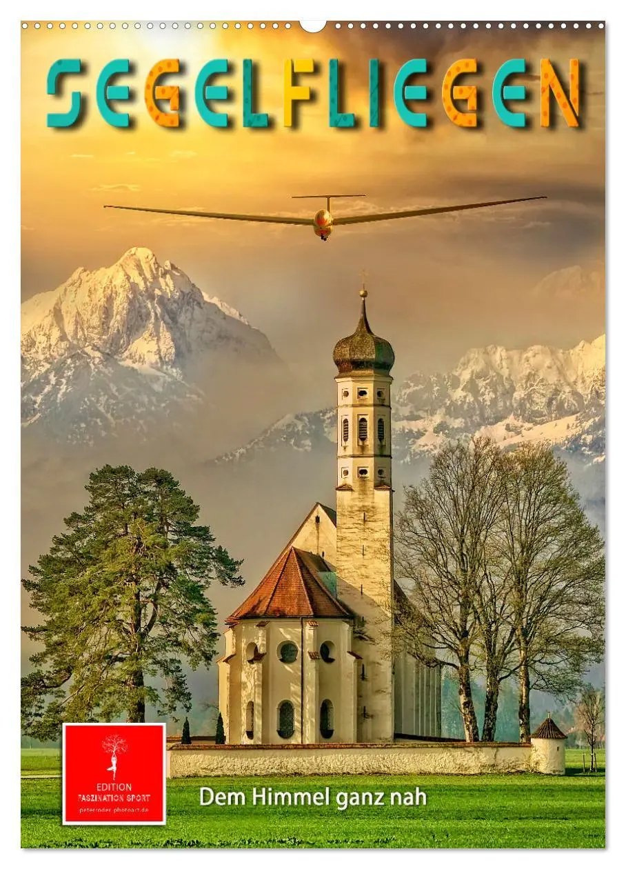 Cover: 9783516347975 | Segelfliegen - dem Himmel ganz nah (Wandkalender 2026 DIN A2 hoch),...