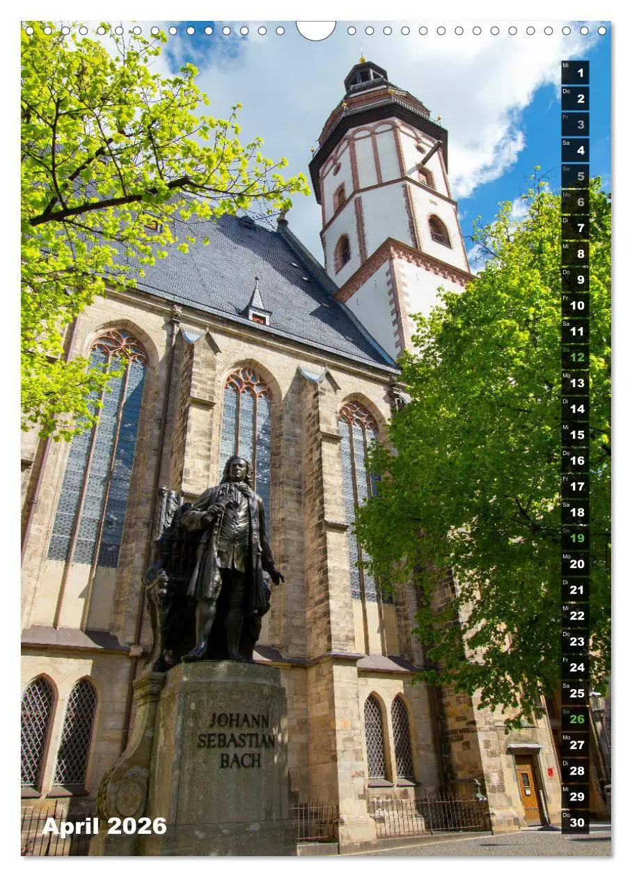 Bild: 9783516417975 | Mein Leipzig (Wandkalender 2026 DIN A3 hoch), CALVENDO Monatskalender