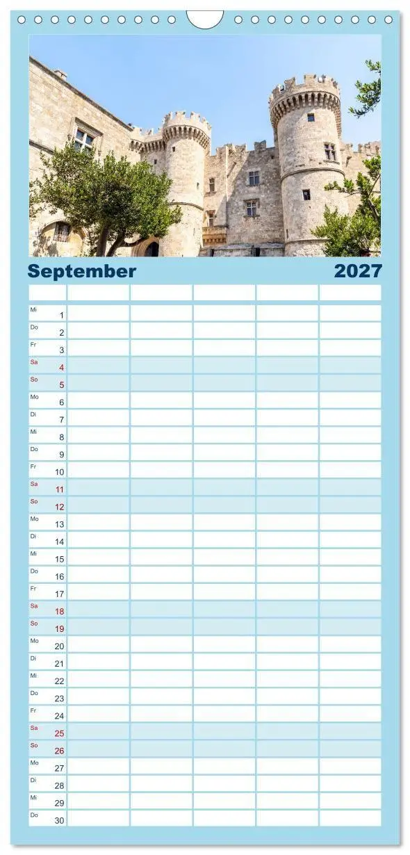 Bild: 9783594327975 | Familienplaner 2027 - Rhodos - eine Insel zum Verlieben mit 5...