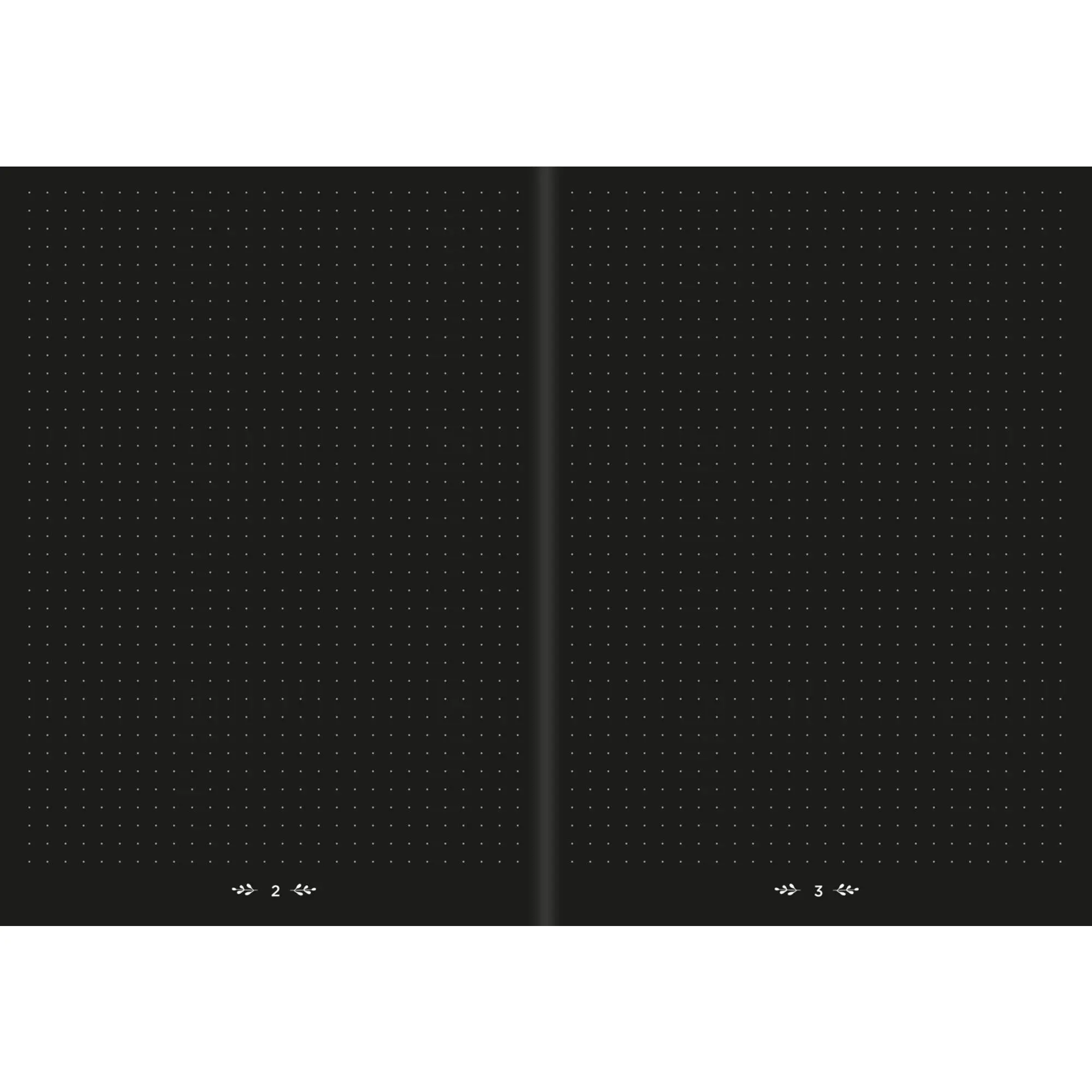 Bild: 3371010438075 | Life Journal 21 Dot Black. Papier schwarz | Der persöhnlicher Kalender