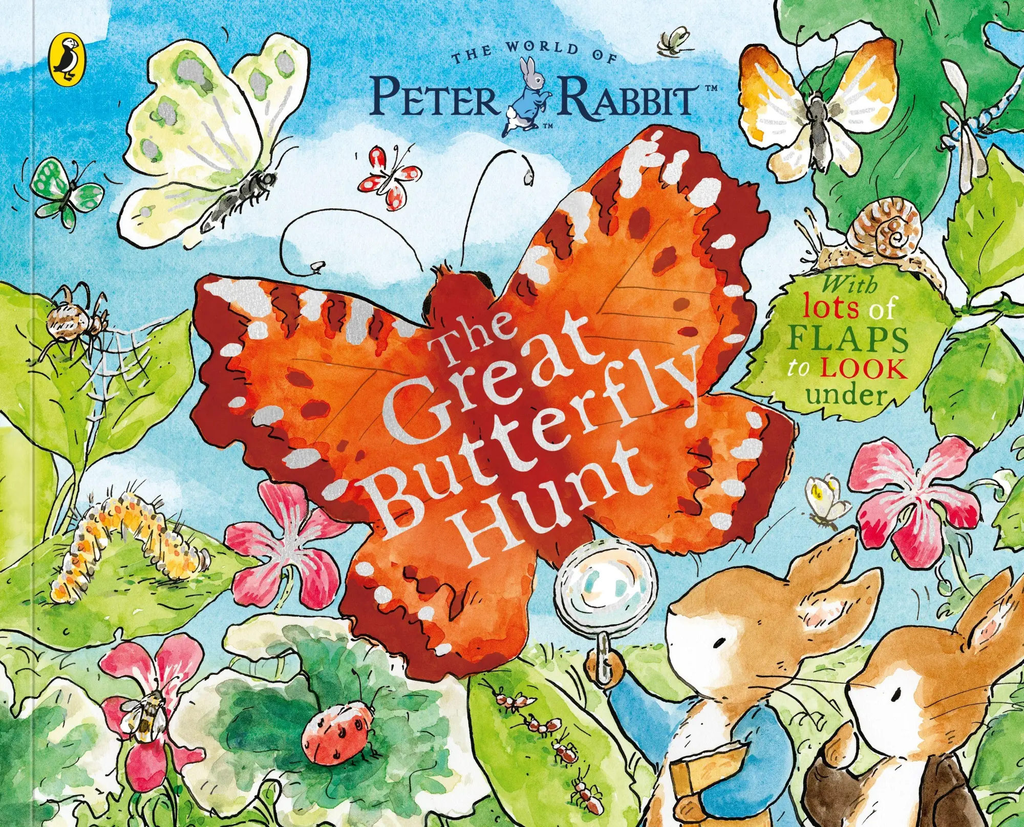 Cover: 9780241768075 | Peter Rabbit: The Great Butterfly Hunt | A Lift-the-Flap Storybook
