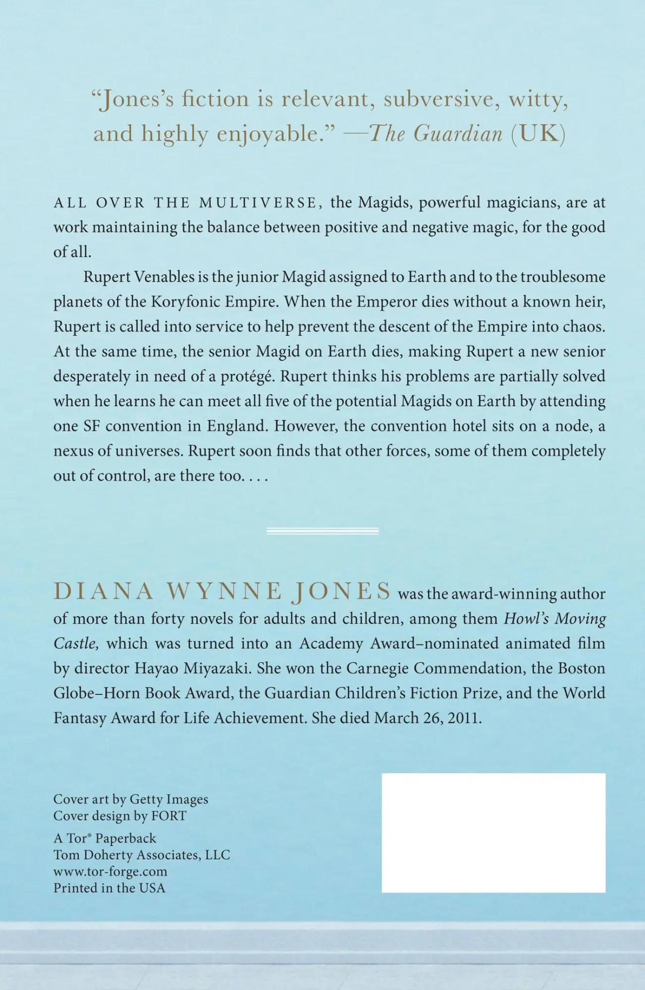 Rückseite: 9780765338075 | Deep Secret | Diana Wynne Jones | Taschenbuch | Englisch | 2014