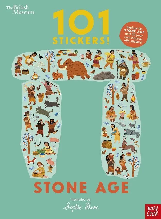 Cover: 9781788008075 | British Museum: 101 Stickers! Stone Age | Sophie Beer | Taschenbuch