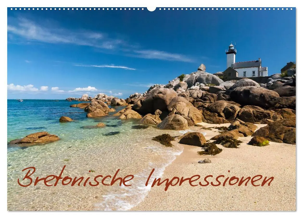 Cover: 9783516168075 | Bretonische Impressionen (Wandkalender 2026 DIN A2 quer), CALVENDO...