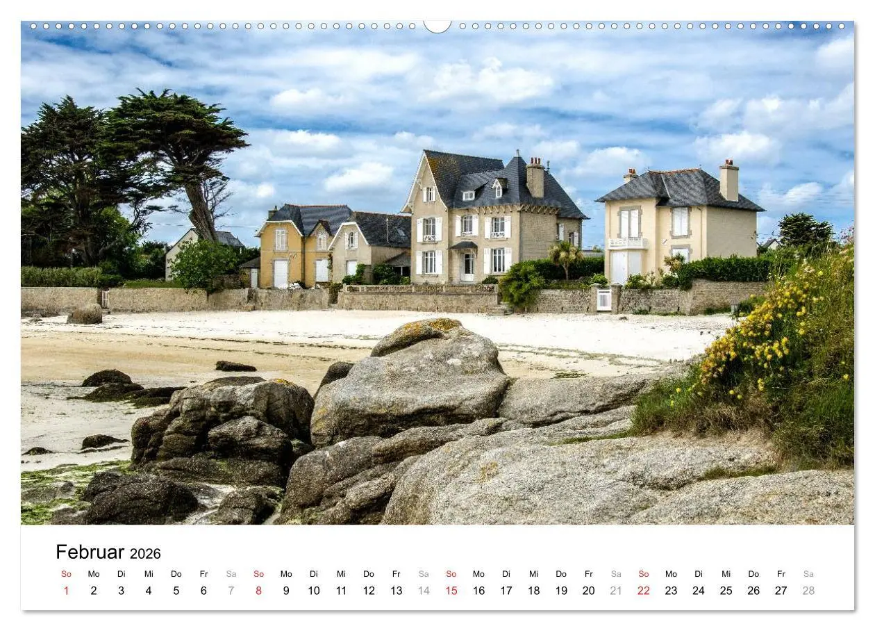 Bild: 9783516168075 | Bretonische Impressionen (Wandkalender 2026 DIN A2 quer), CALVENDO...