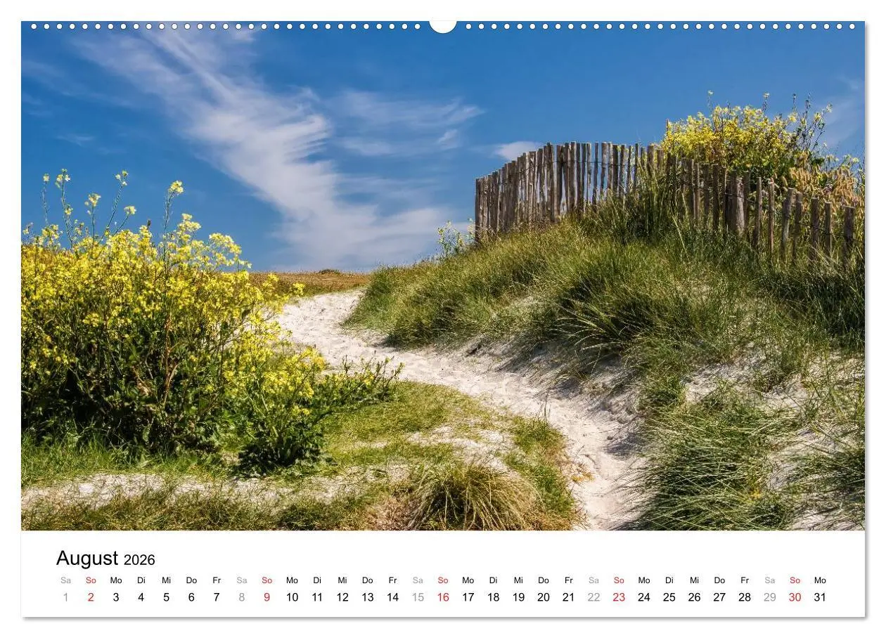 Bild: 9783516168075 | Bretonische Impressionen (Wandkalender 2026 DIN A2 quer), CALVENDO...