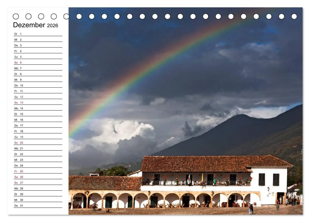 Bild: 9783516238075 | Kolumbien Impressionen (Tischkalender 2026 DIN A5 quer), CALVENDO...