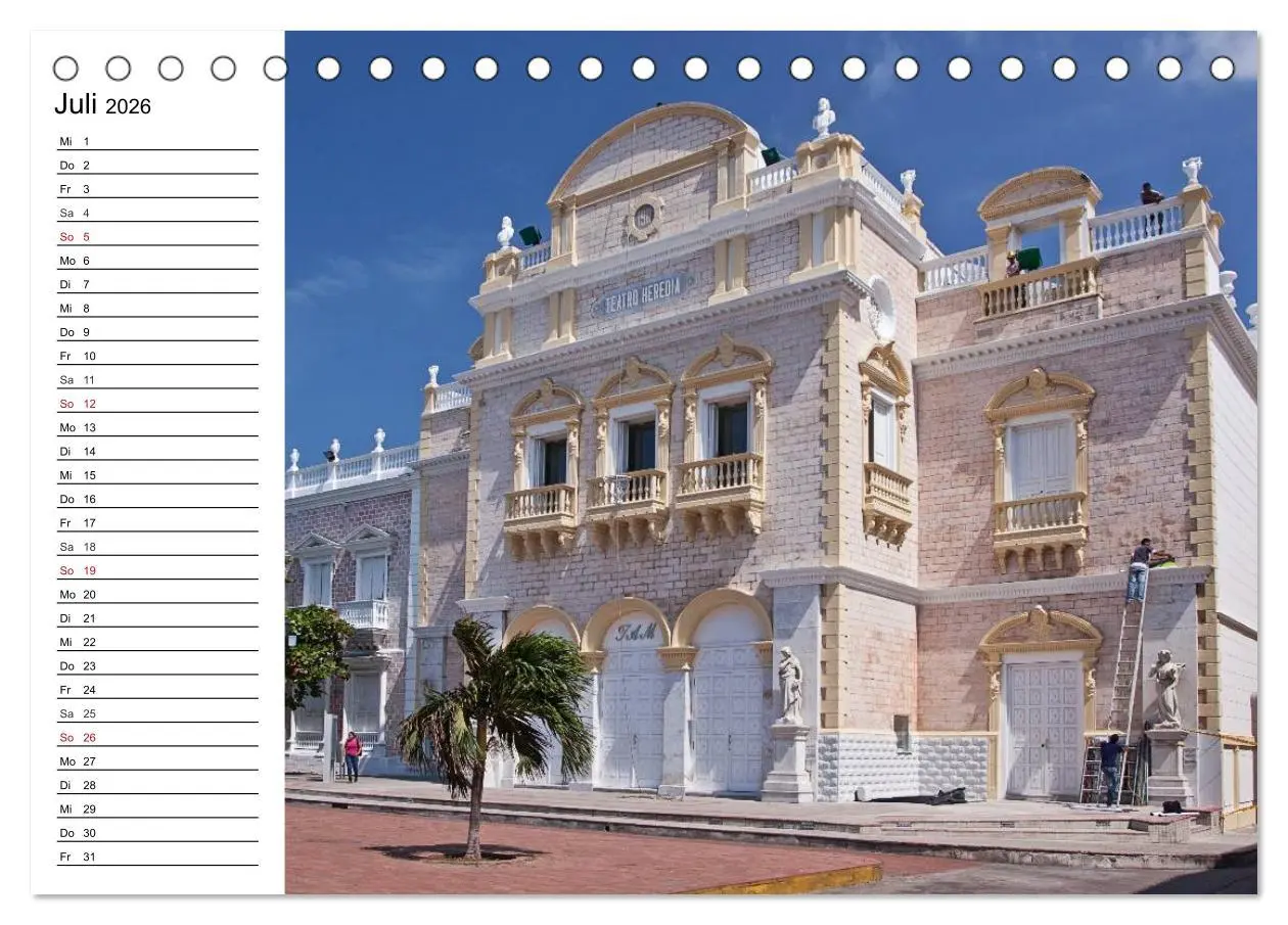 Bild: 9783516238075 | Kolumbien Impressionen (Tischkalender 2026 DIN A5 quer), CALVENDO...
