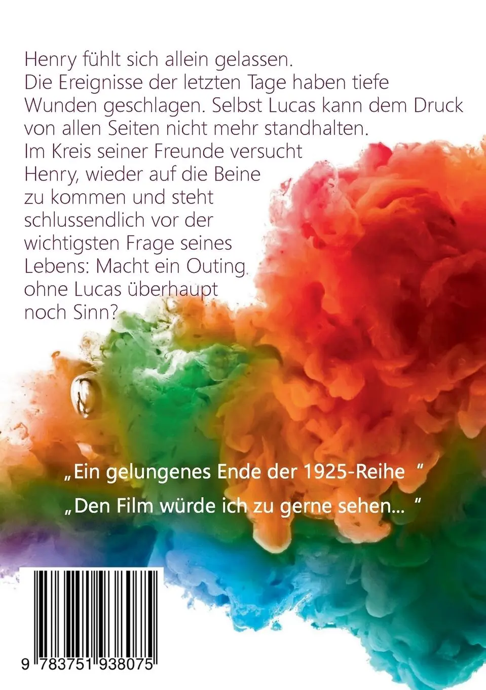 Rückseite: 9783751938075 | 1925 - Liebe verändert | Lisa Pfeifer | Taschenbuch | 1925 | Paperback