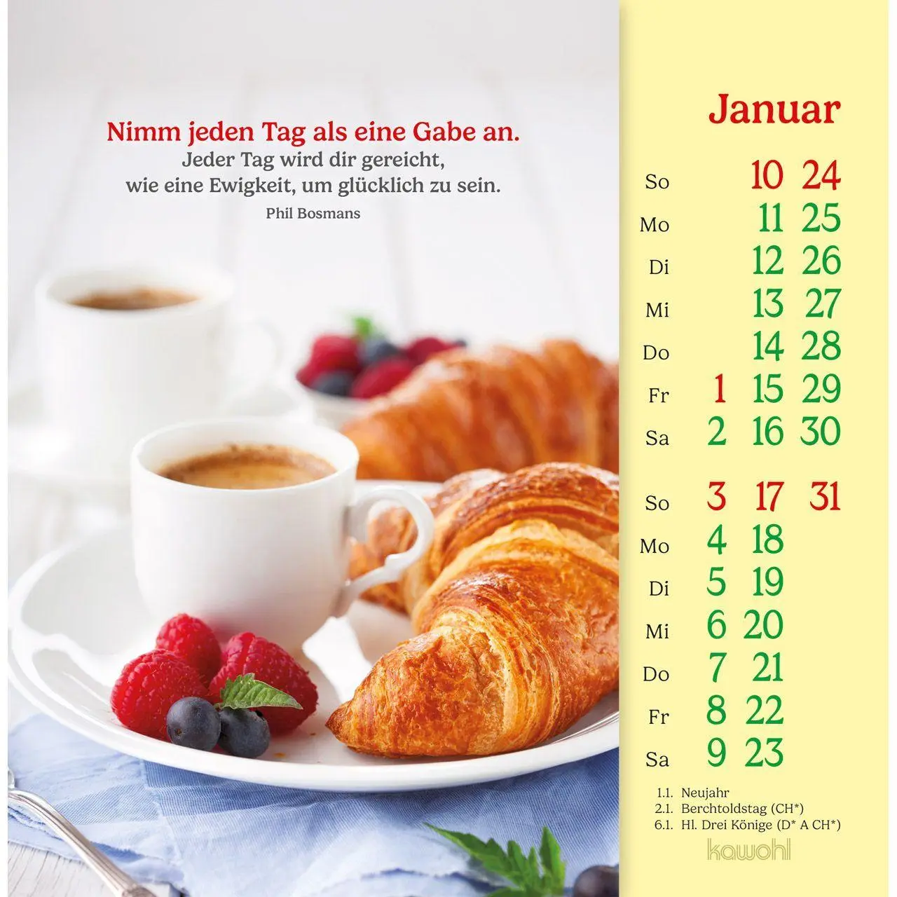 Bild: 9783754838075 | Phil Bosmans Postkartenkalender 2027 | Kalender | 14 S. | Deutsch