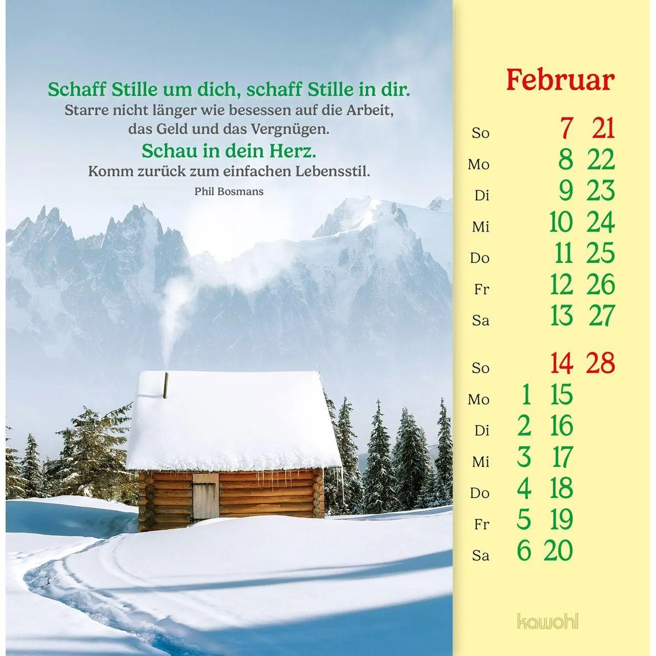 Bild: 9783754838075 | Phil Bosmans Postkartenkalender 2027 | Kalender | 14 S. | Deutsch