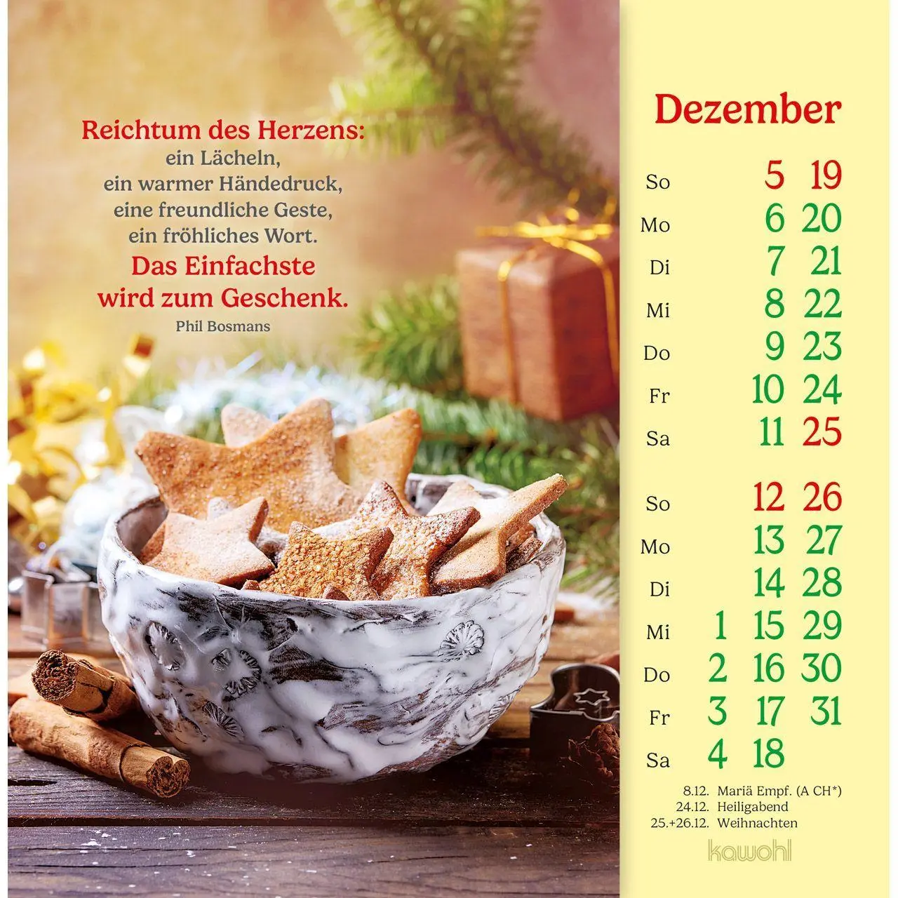 Bild: 9783754838075 | Phil Bosmans Postkartenkalender 2027 | Kalender | 14 S. | Deutsch