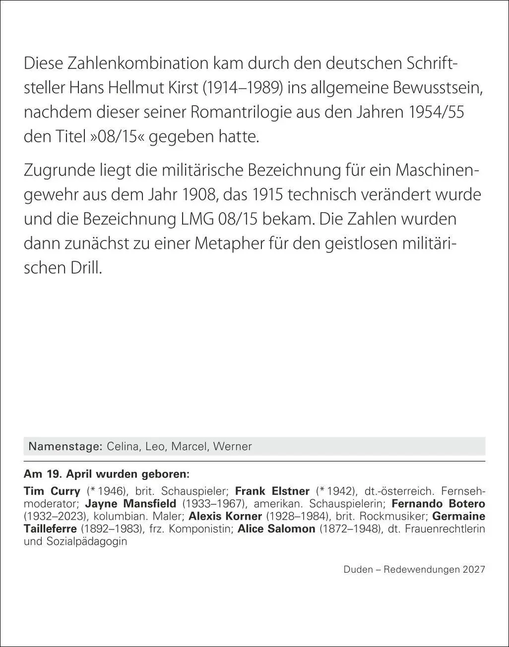 Bild: 9783840038075 | Duden Das Salz in der (Buchstaben-)Suppe Tagesabreißkalender 2027 -...