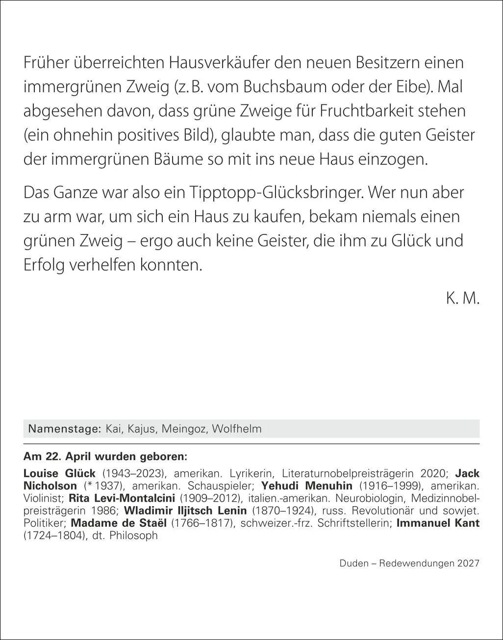 Bild: 9783840038075 | Duden Das Salz in der (Buchstaben-)Suppe Tagesabreißkalender 2027 -...