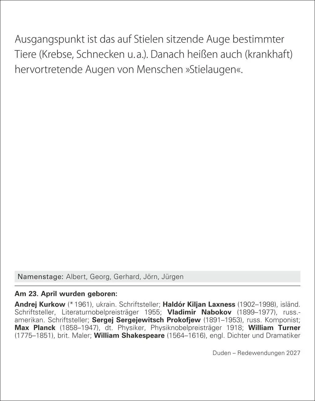 Bild: 9783840038075 | Duden Das Salz in der (Buchstaben-)Suppe Tagesabreißkalender 2027 -...