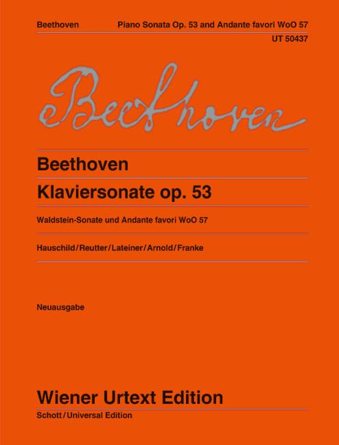 Cover: 9783850558075 | Klaviersonate (Waldstein-Sonate) und Andante favori | Beethoven | Buch