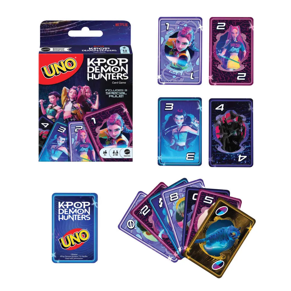 Bild: 194735428175 | UNO KPop DH.JRV01 | Spiel | JRV01 | Deutsch | 2026 | Mattel