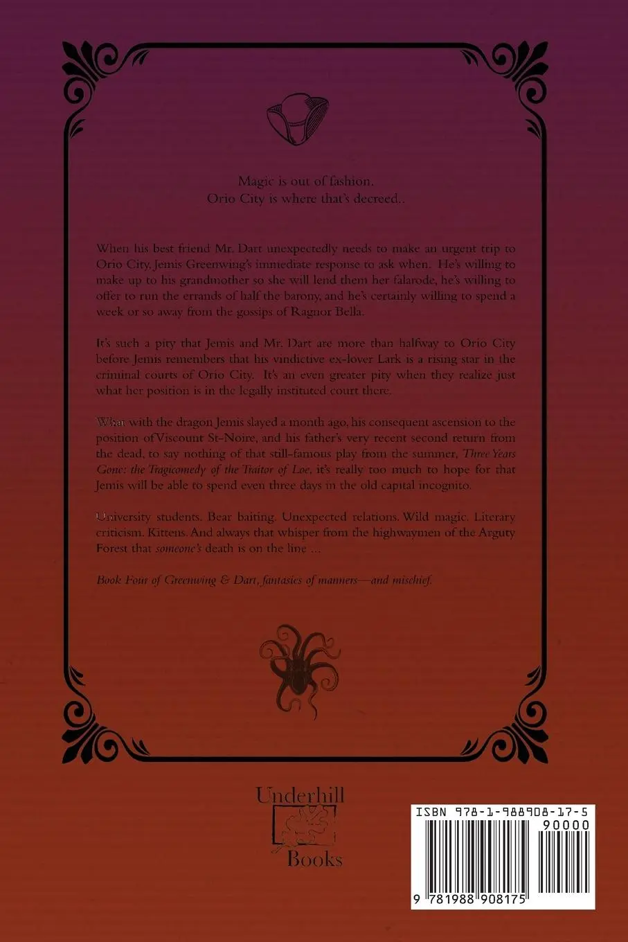Rückseite: 9781988908175 | Blackcurrant Fool | Victoria Goddard | Taschenbuch | Englisch | 2020