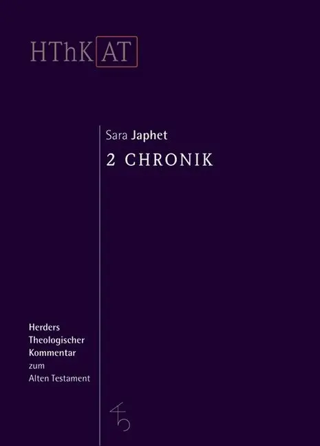 Cover: 9783451268175 | 2 Chronik | Sara Japhet | Buch | Deutsch | Herder, Freiburg