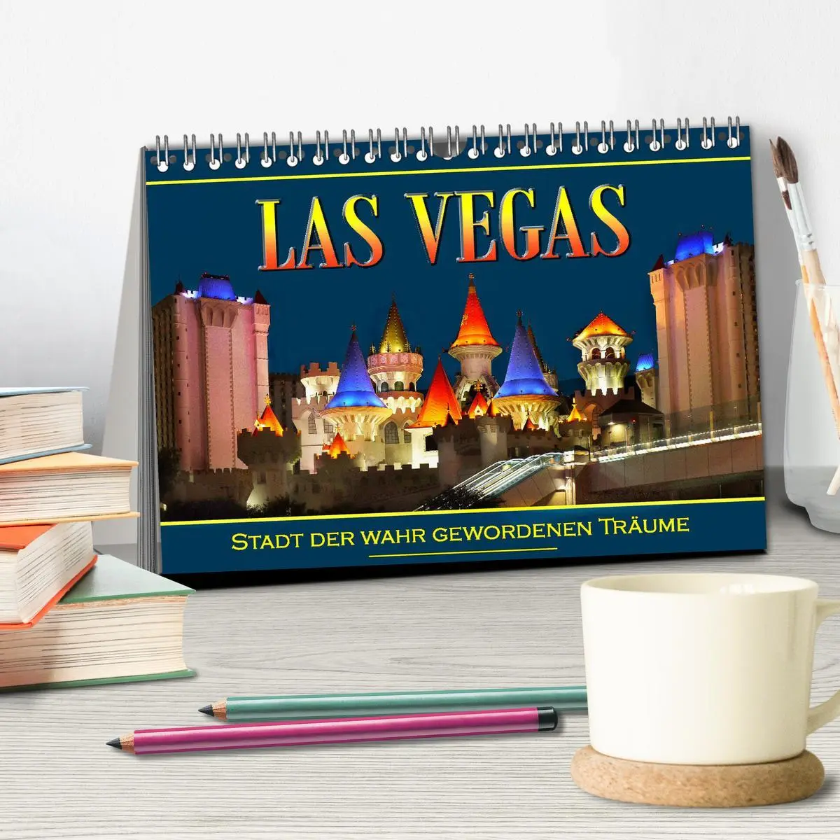 Bild: 9783457518175 | Las Vegas, Stadt der wahr gewordenen Träume (Tischkalender 2026 DIN...