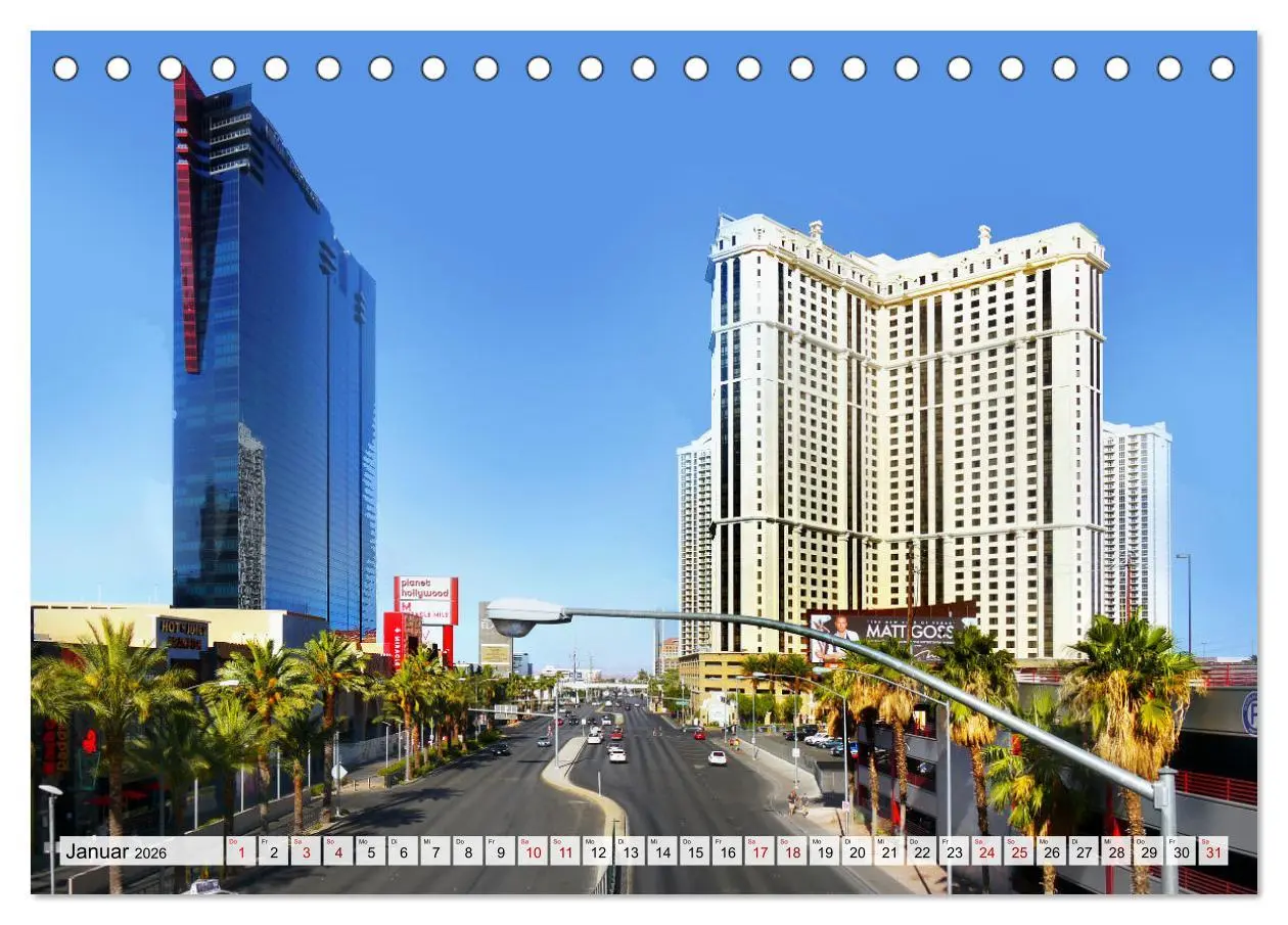 Bild: 9783457518175 | Las Vegas, Stadt der wahr gewordenen Träume (Tischkalender 2026 DIN...