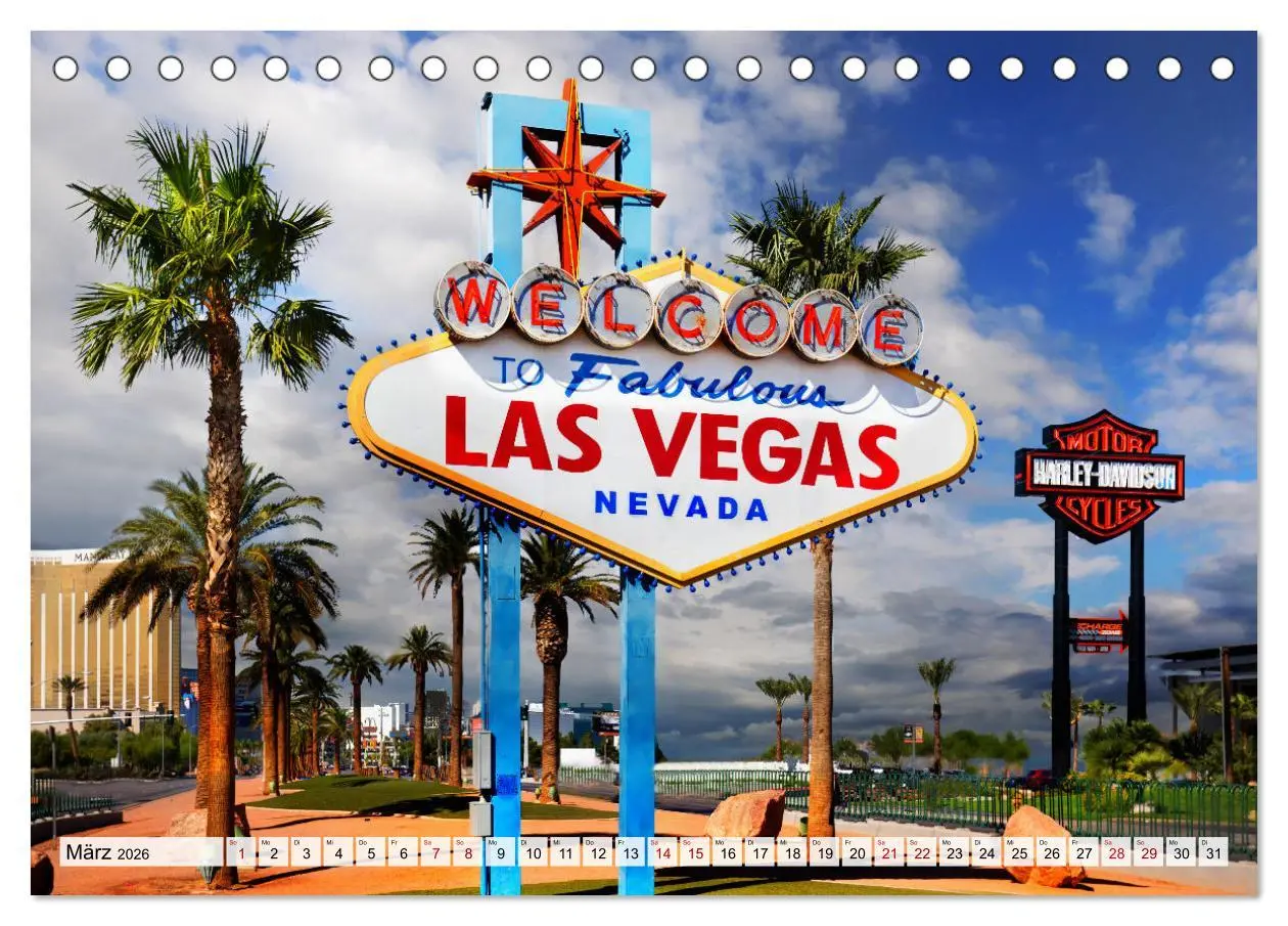 Bild: 9783457518175 | Las Vegas, Stadt der wahr gewordenen Träume (Tischkalender 2026 DIN...