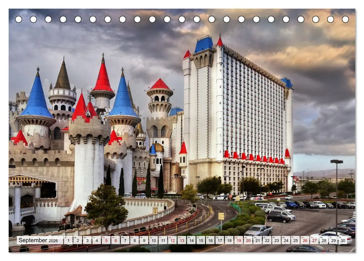 Bild: 9783457518175 | Las Vegas, Stadt der wahr gewordenen Träume (Tischkalender 2026 DIN...
