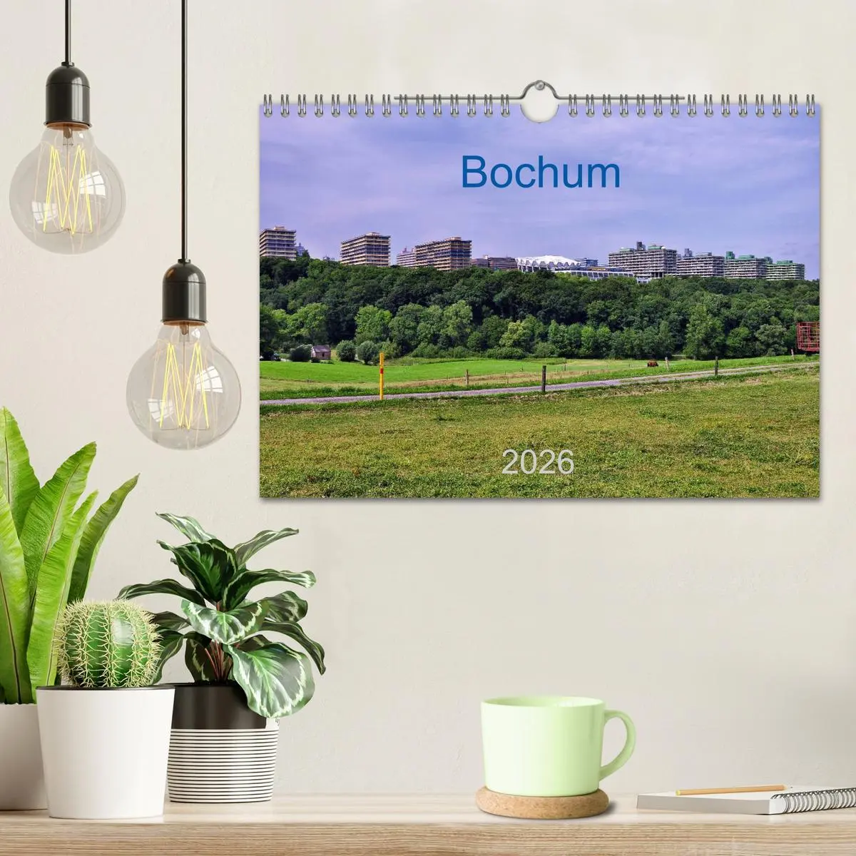 Bild: 9783516228175 | Bochum / Geburtstagskalender (Wandkalender 2026 DIN A4 quer),...