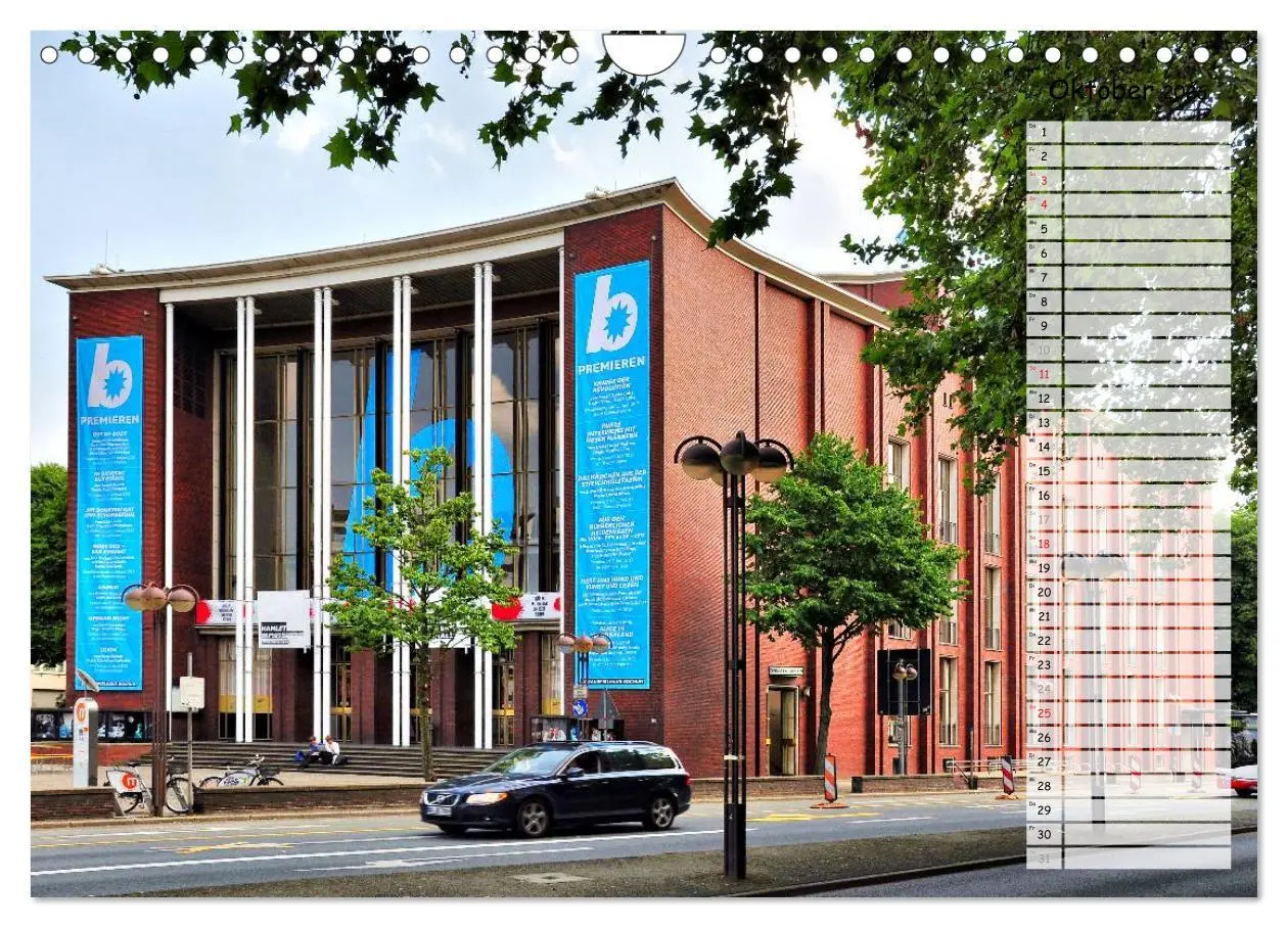 Bild: 9783516228175 | Bochum / Geburtstagskalender (Wandkalender 2026 DIN A4 quer),...