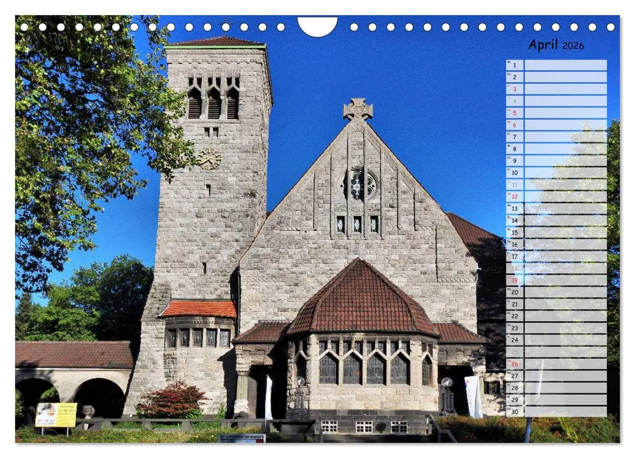 Bild: 9783516228175 | Bochum / Geburtstagskalender (Wandkalender 2026 DIN A4 quer),...