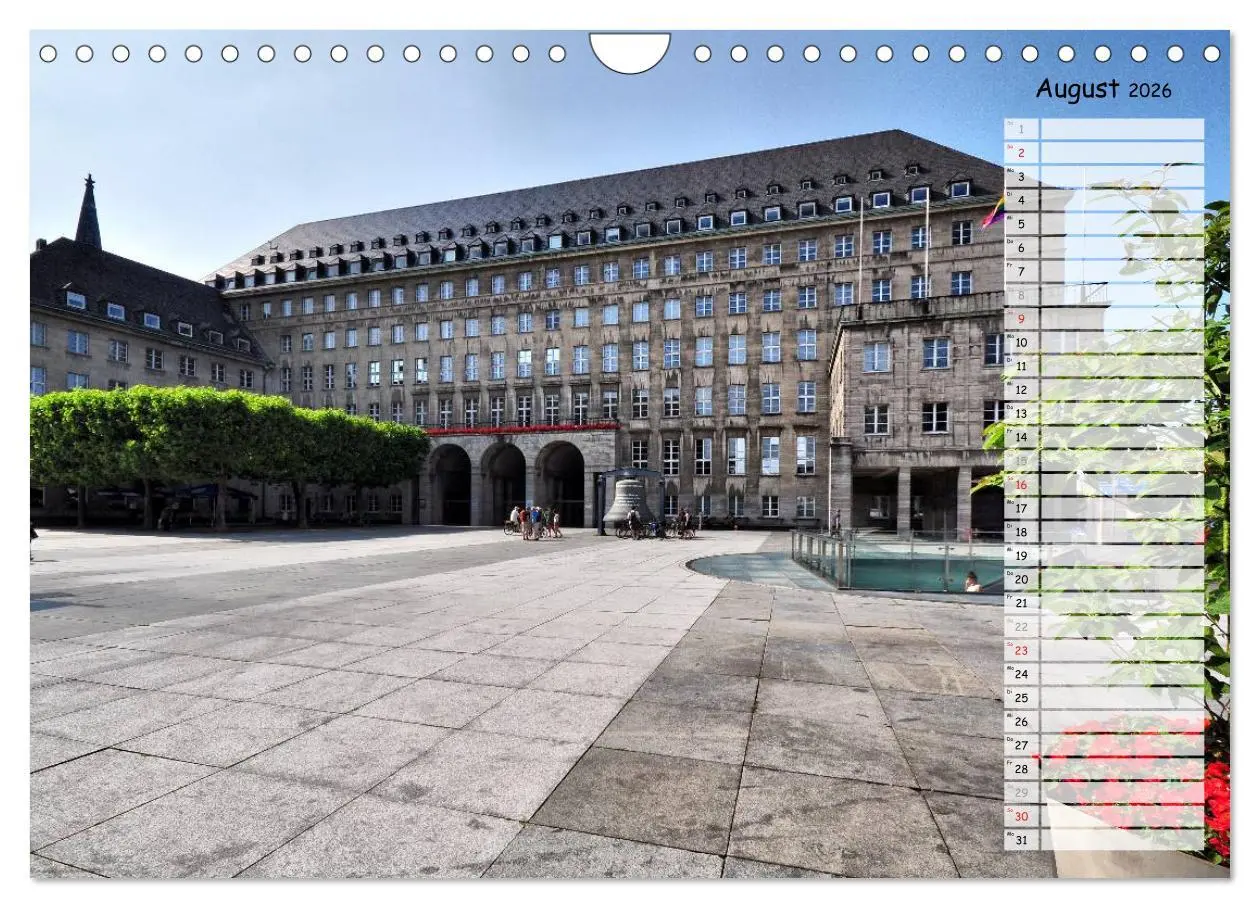 Bild: 9783516228175 | Bochum / Geburtstagskalender (Wandkalender 2026 DIN A4 quer),...
