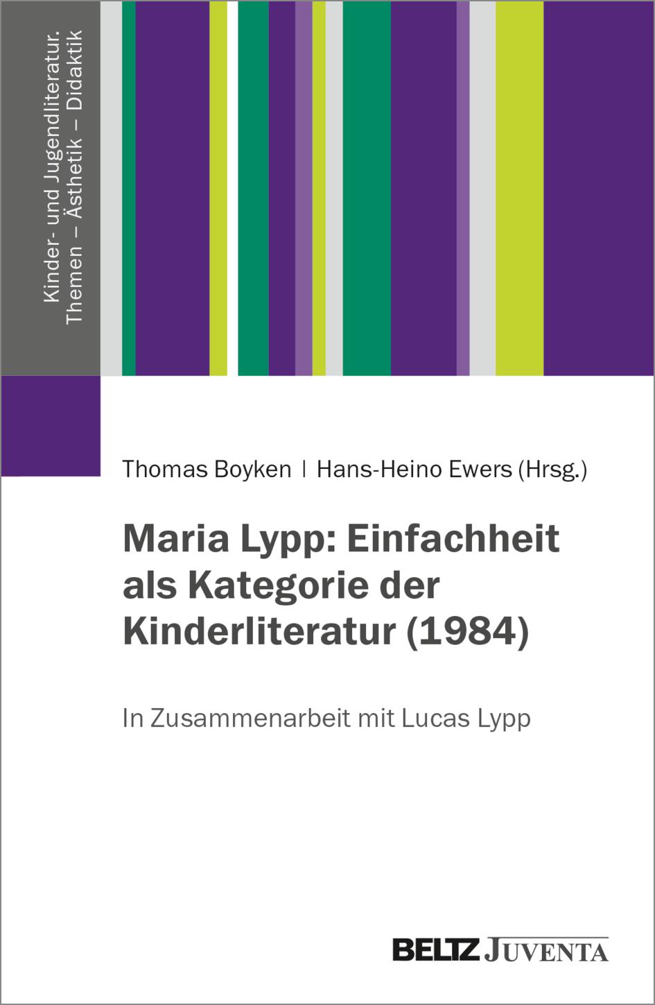 Cover: 9783779988175 | Maria Lypp: Einfachheit als Kategorie der Kinderliteratur (1984)