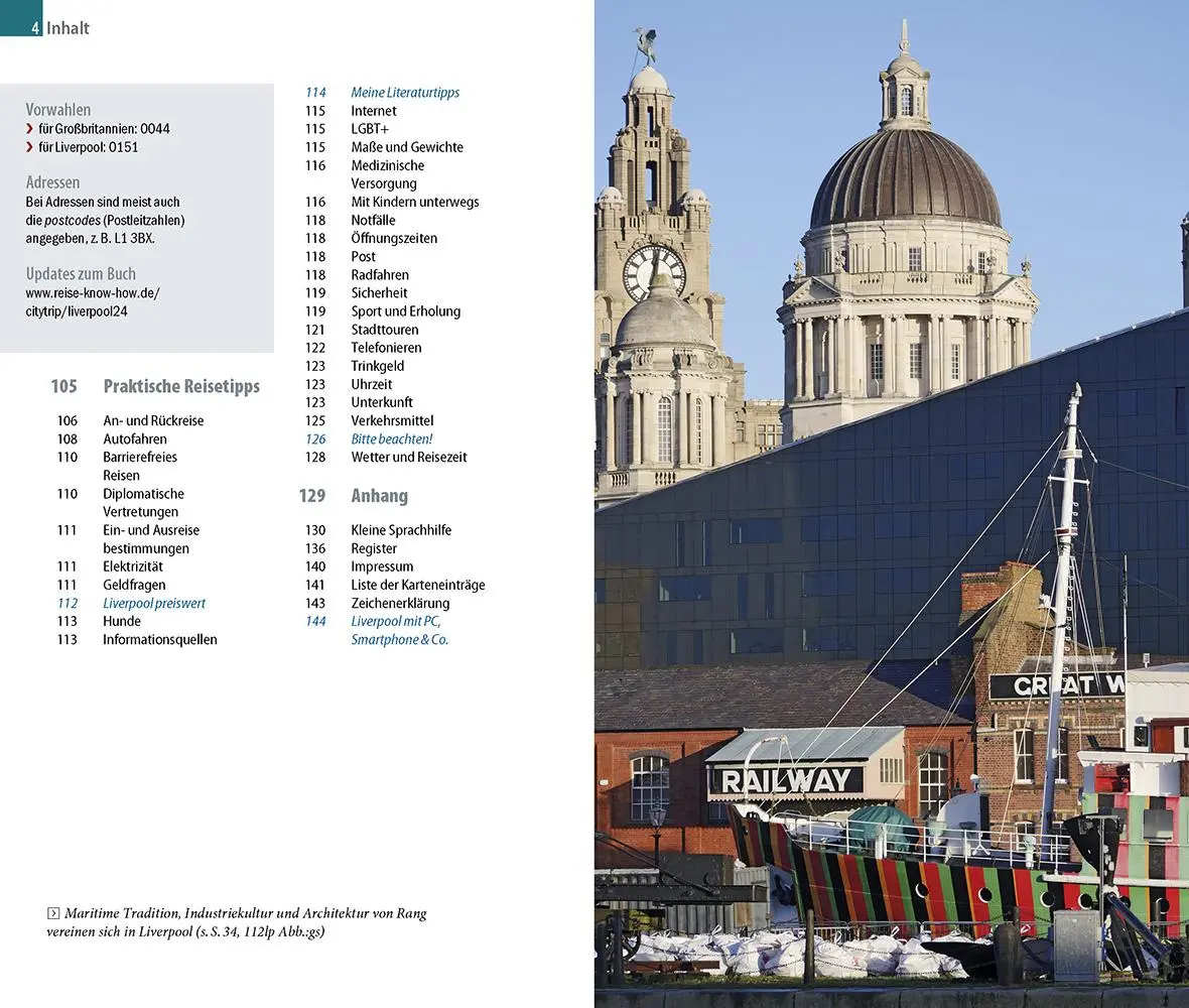 Bild: 9783831738175 | Reise Know-How CityTrip Liverpool | Günter Schenk | Taschenbuch | 2024