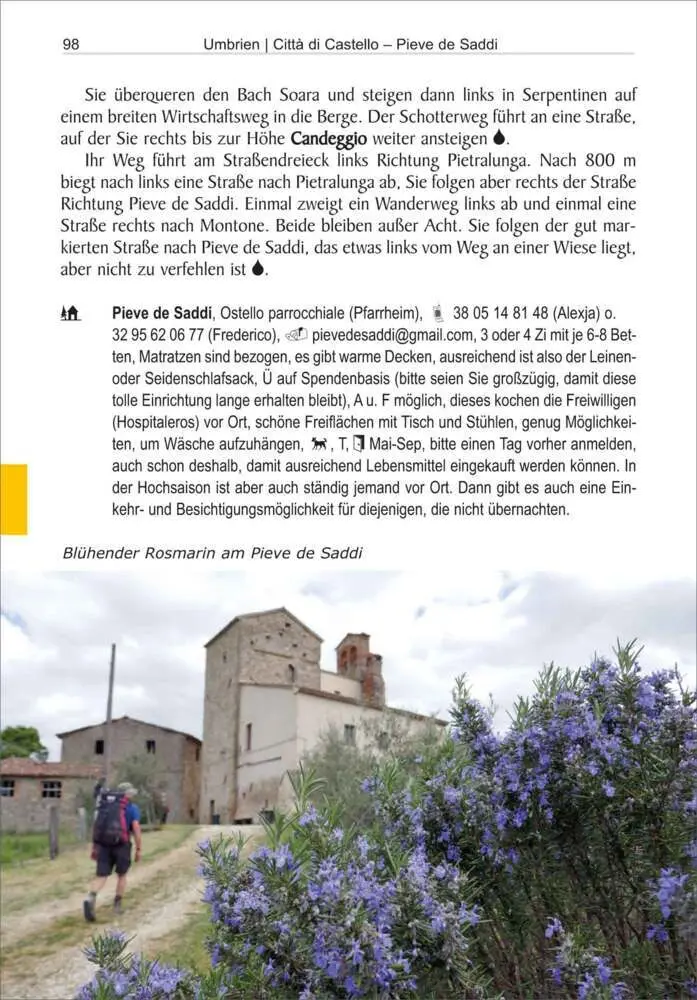 Bild: 9783866868175 | Italien: Franziskusweg | von Florenz nach Rom | Martin Simon | Buch