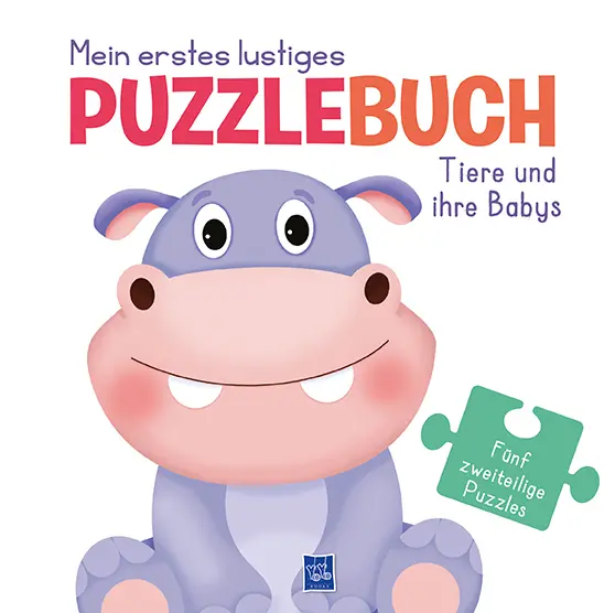 Cover: 9789464228175 | Mein erstes lustiges Puzzlebuch - Tiere und ihre Babys | Bilderbuch