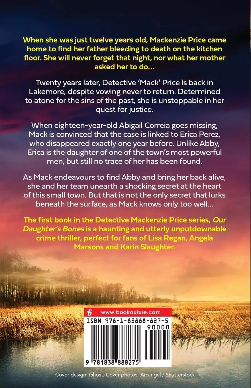 Rückseite: 9781838888275 | Our Daughter's Bones | An absolutely gripping crime fiction novel