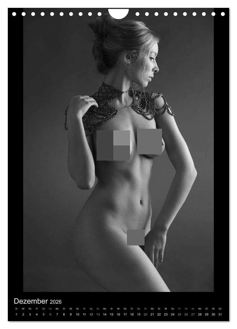 Bild: 9783516458275 | Adorned Nudes - Schmuck und Akt (Wandkalender 2026 DIN A4 hoch),...
