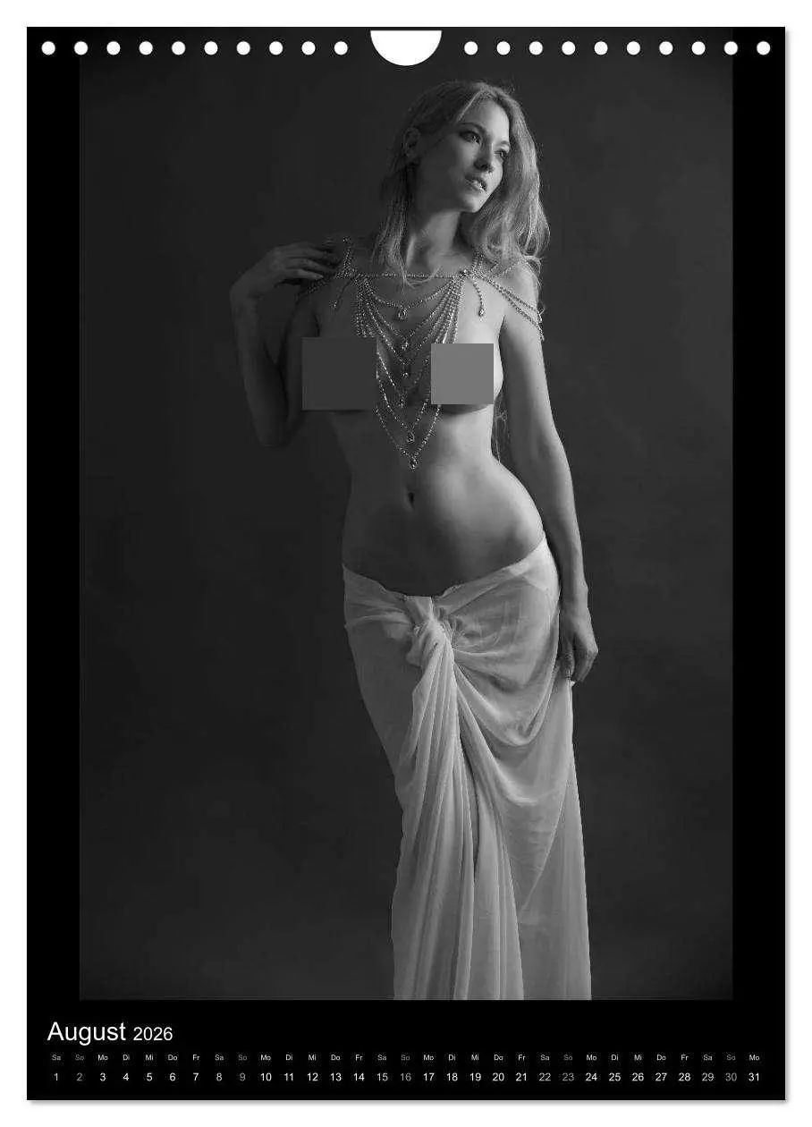 Bild: 9783516458275 | Adorned Nudes - Schmuck und Akt (Wandkalender 2026 DIN A4 hoch),...